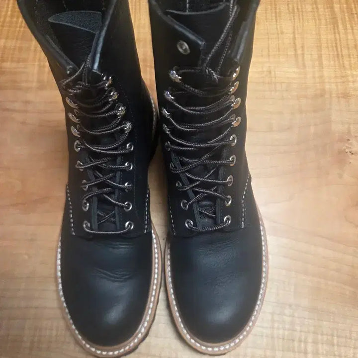 [BUNJANG] Red Wing Logger 4501 Black Oil Slick Boots / 레드윙 로거 4501 - 블랙 오일 슬릭 (7.5D) 팝니다.