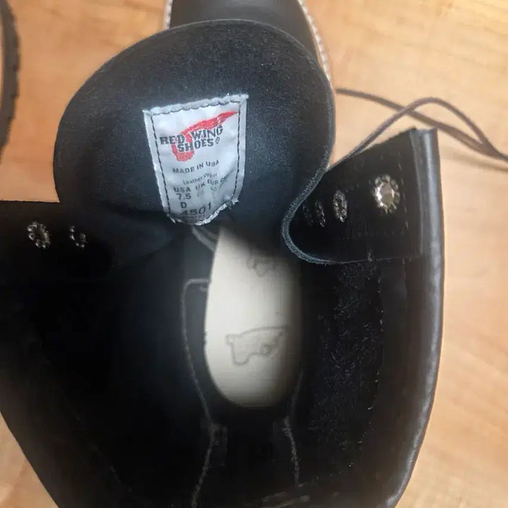 [BUNJANG] Red Wing Logger 4501 Black Oil Slick Boots / 레드윙 로거 4501 - 블랙 오일 슬릭 (7.5D) 팝니다.