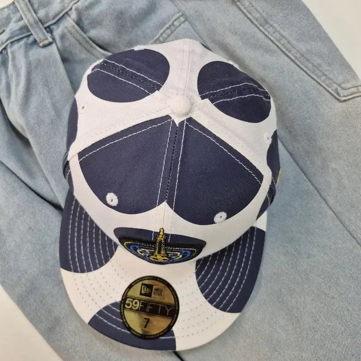 [BUNJANG] Kenzo Polka Dot Cotton Cap / 겐조  도트 스냅백