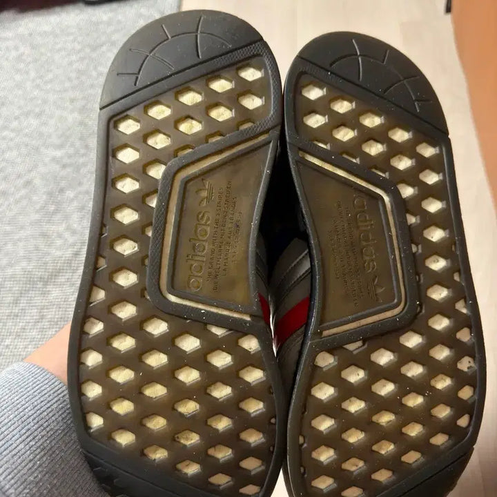 [BUNJANG] Adidas Boston Super x R1 Nomad (Core Black Metallic Silver) - Size 265 / 아디다스 보스턴 슈퍼 (노마드) 266