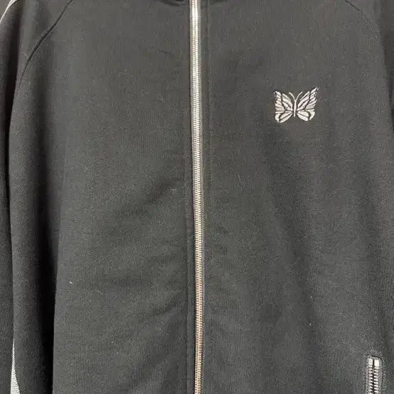 [BUNJANG] Needles x LHP Track Jacket Cotton Jersey Black [L] / Needles 니들스 x LHP 트랙 자켓 코튼 저지 블랙 [L]