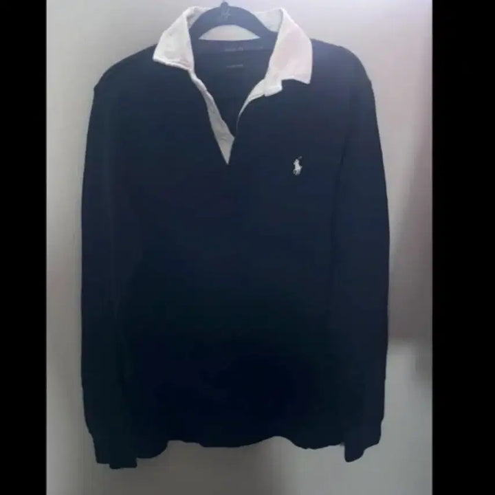 [BUNJANG] Polo Ralph Lauren Custom Slim Fit Rugby Shirt Navy / 폴로 럭비티