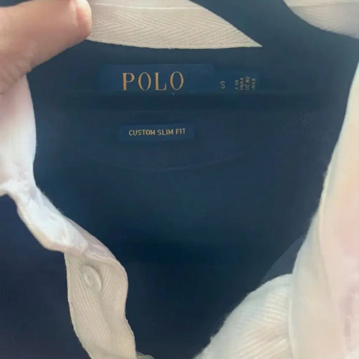 [BUNJANG] Polo Ralph Lauren Custom Slim Fit Rugby Shirt Navy / 폴로 럭비티