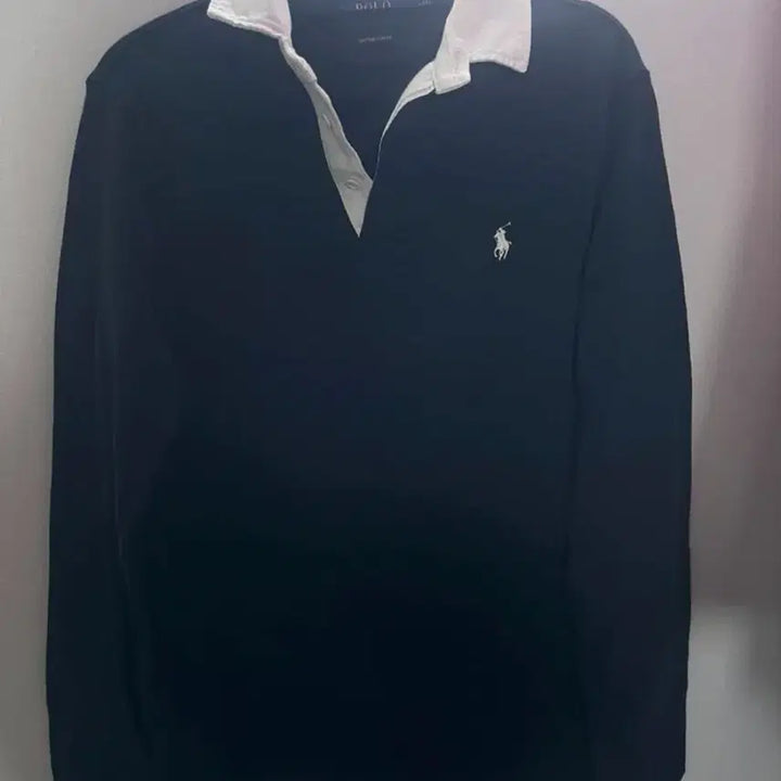 [BUNJANG] Polo Ralph Lauren Custom Slim Fit Rugby Shirt Navy / 폴로 럭비티