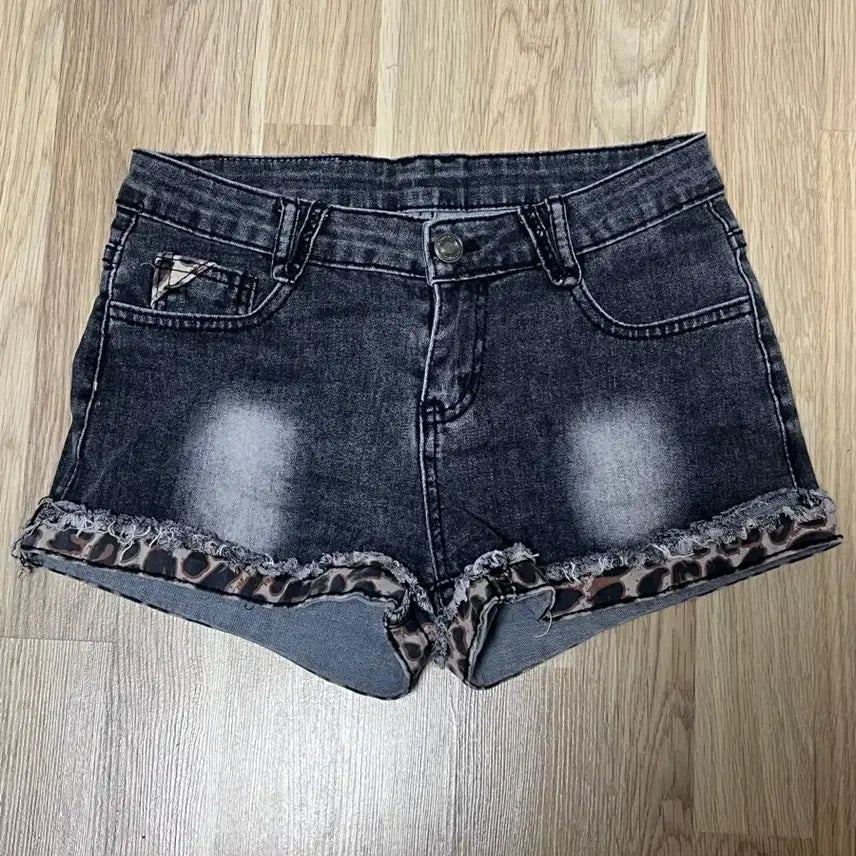 [BUNJANG] Leopard Print Shorts / 호피 숏팬츠 반바지