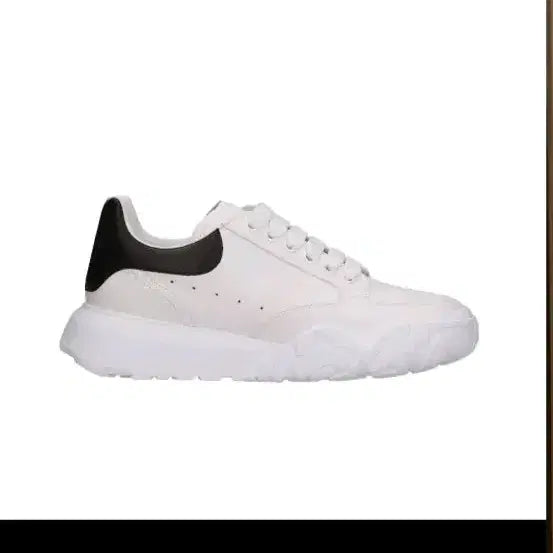 [BUNJANG] Alexander McQueen Coat Trainer Sneakers Black and White / 맥퀸 코트 트레이너