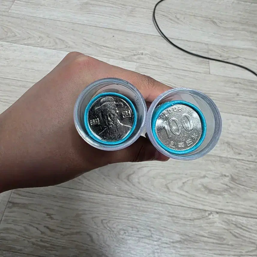 [BUNJANG] 100 Won Coin Rolls (2008, Unused) / 2008년 미사용 100원 2롤