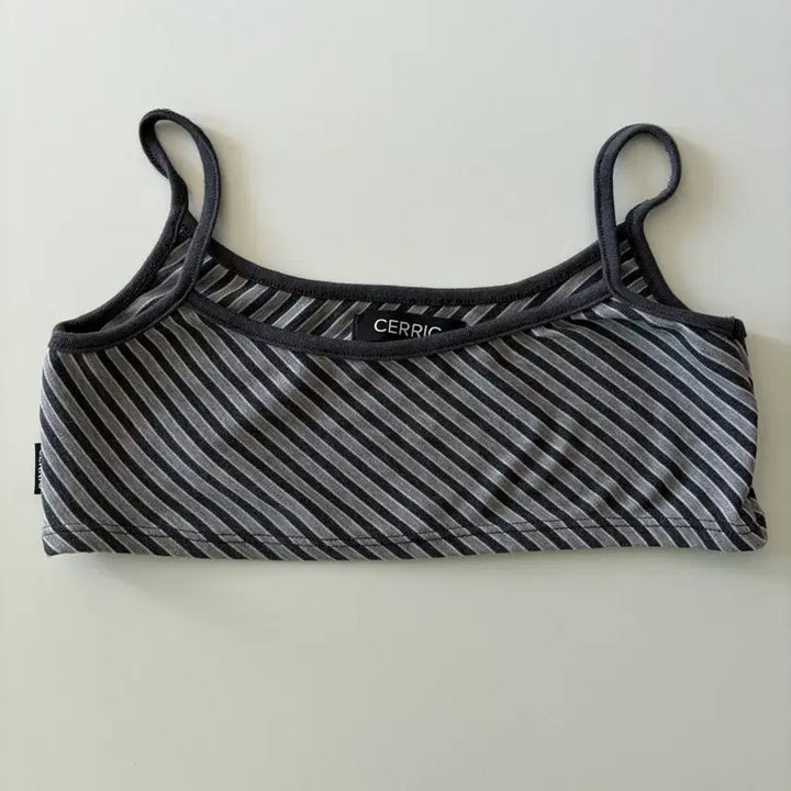 [BUNJANG] Seric Stripe Baby Top Navy / 세릭 스트라이프 베베탑 네이비