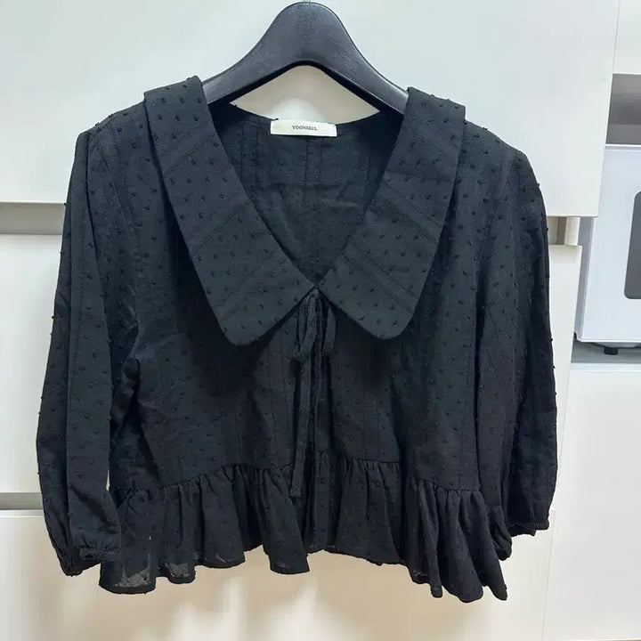 [BUNJANG] Yoonseul Shop de vie Blouse (Black) - Size 2 / YOONSEUL 윤슬샵 de vie blouse 블라우스 사이즈2