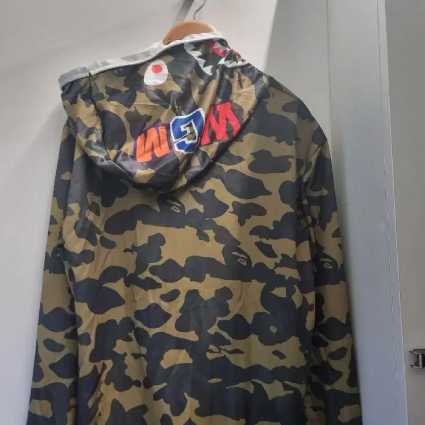 [BUNJANG] A Bathing Ape Camo Hooded Zip-Up Jacket / 베이프 후드집업
