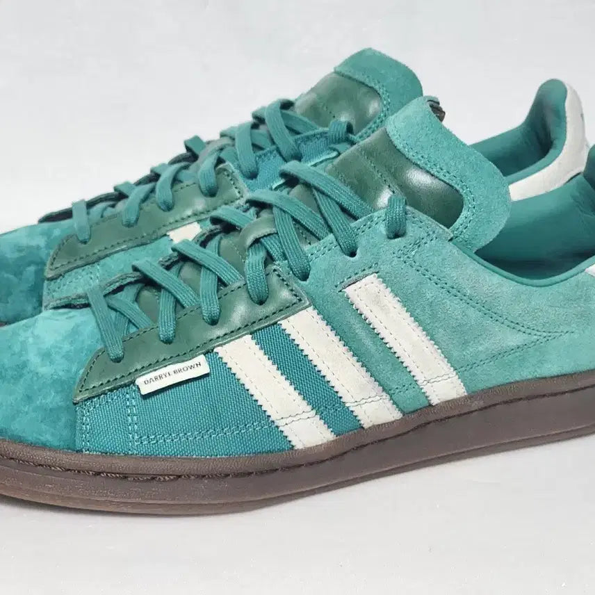 [BUNJANG] Adidas Campus Darryl Brown Mint/White 275mm / 아디다스 캠퍼스 대릴 브라운 민트/화이트 275mm