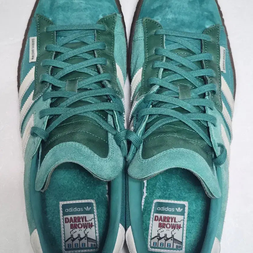 [BUNJANG] Adidas Campus Darryl Brown Mint/White 275mm / 아디다스 캠퍼스 대릴 브라운 민트/화이트 275mm