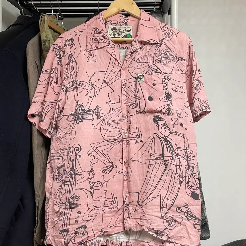 [BUNJANG] Deus Hawaiiian Shirt (M) / deus(데우스) 하와이안셔츠(m)