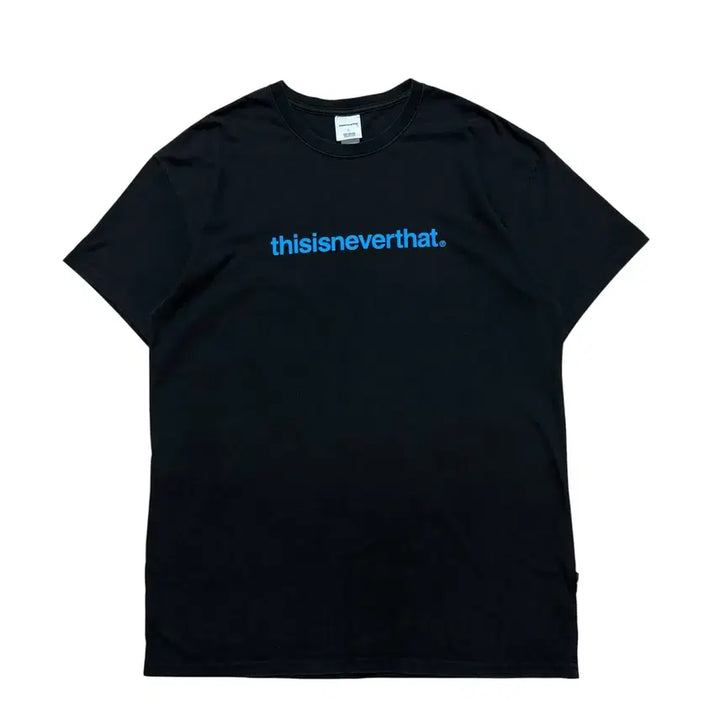 [BUNJANG] Thisisneverthat Big Printing Deep Black T-Shirt / 디스이즈네버댓 반팔티