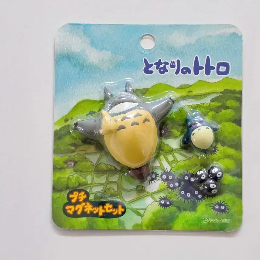 [BUNJANG] Studio Ghibli Classic Totoro Magnet Set (Sealed) / 스튜디오 지브리 고전 토토로 마그넷 세트 미개봉 새제품