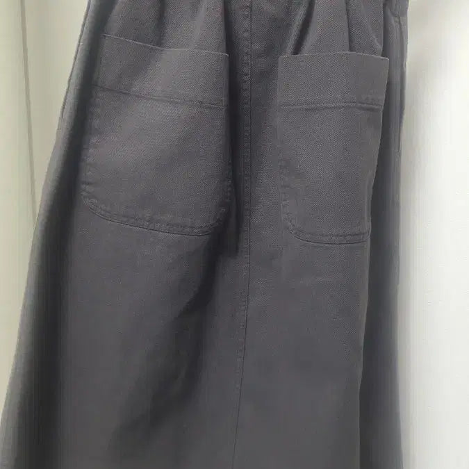 [BUNJANG] Notthing Written Midi Skirt / 낫띵리튼 스커트