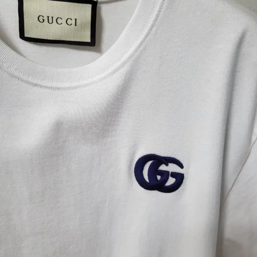 [BUNJANG] Gucci Cotton Jersey Short Sleeve T-Shirt / 구찌 코튼 저지 반팔 티셔츠