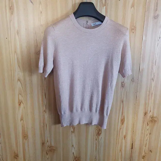 [BUNJANG] Zara Short Sleeve Knit Top S / 자라 반팔 니트 S