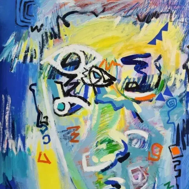 [BUNJANG] Gi Okran Transhuman Abstract Painting / 기옥란추상화