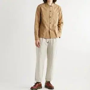[BUNJANG] Studio Nicholson Beige Shirt Jacket L / 스튜디오니콜슨 베이지 셔츠 자켓  L