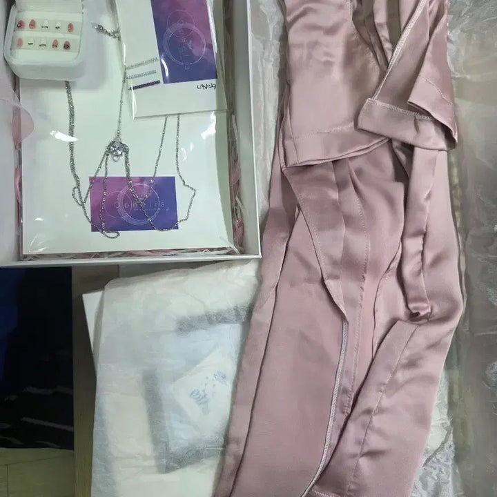 [BUNJANG] SD13 Gown Dress Nail Parts Set / 구관인형 SD13 가운 드레스 네일파츠 세트 팝니다.