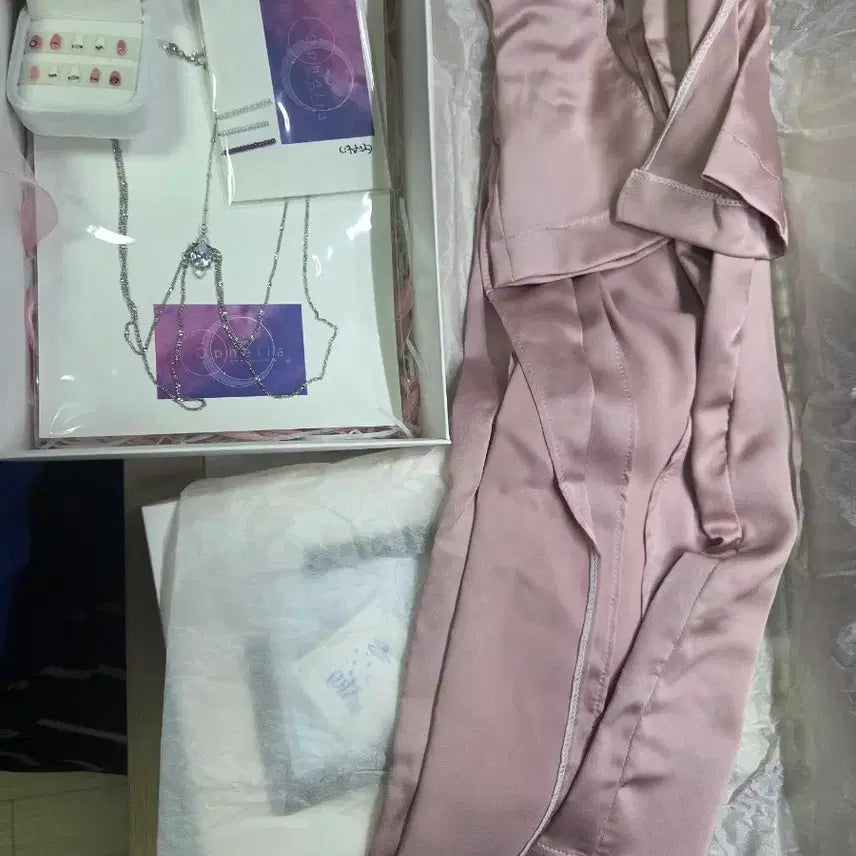 [BUNJANG] SD13 Gown Dress Nail Parts Set / 구관인형 SD13 가운 드레스 네일파츠 세트 팝니다.