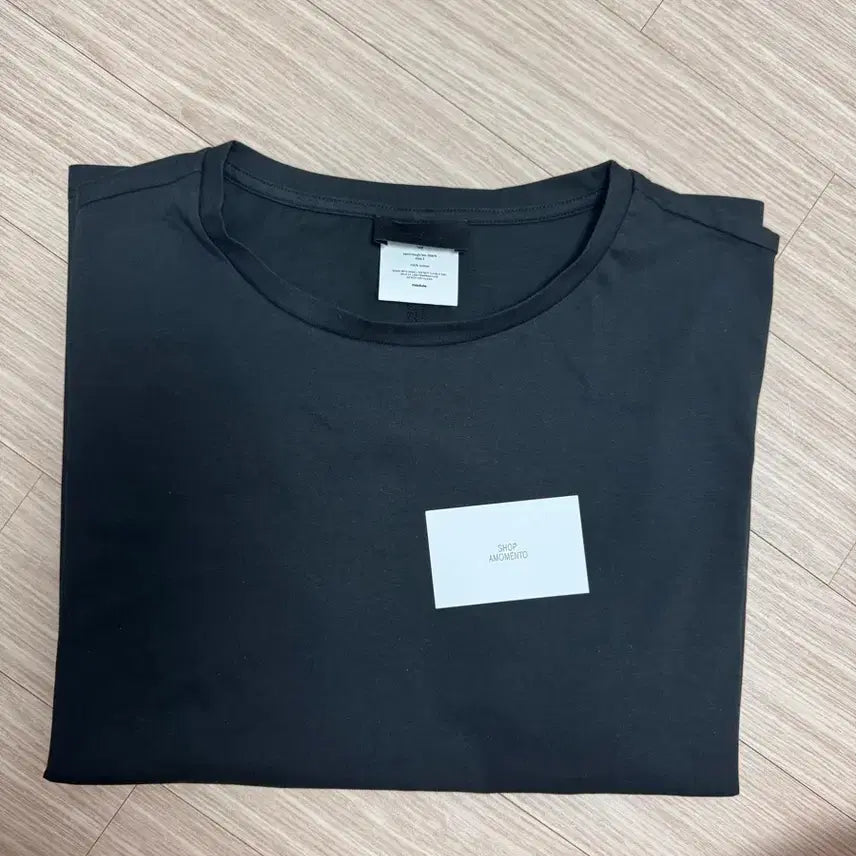 [BUNJANG] Mudule Semi Rough Tee Black T-Shirt / (3, 새상품) Mudule 반팔 Semi Rough Tee