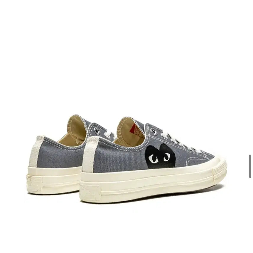 [BUNJANG] Comme des Garçons x Converse Chuck Taylor Sneakers (Grey) / 꼼데가르송 컨버스 척테일러 회색 스니커즈