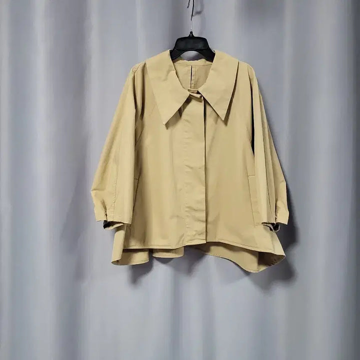 [BUNJANG] 7-Sleeve Oversized Cotton Jacket / 7부소매 오버핏 면자켓