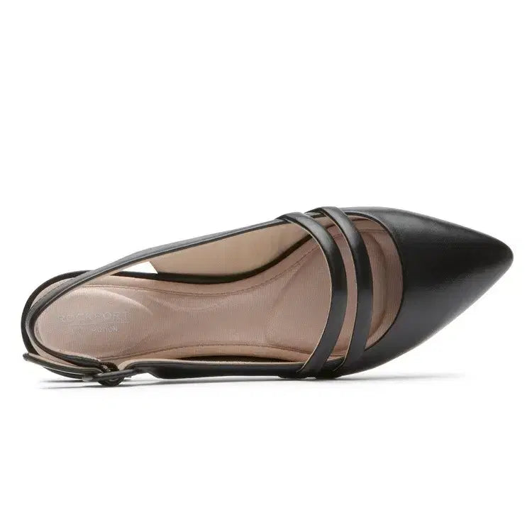 [BUNJANG] Rockport Mary Jane Slingback Sandals Black / (새상품) 락포트 슬링백 메리제인 샌들 블랙 255