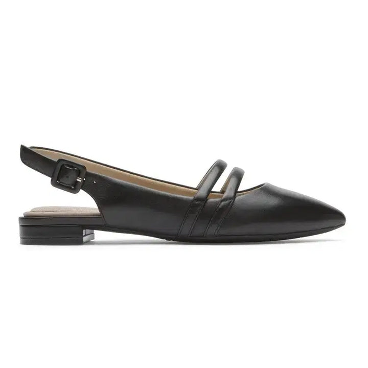 [BUNJANG] Rockport Mary Jane Slingback Sandals Black / (새상품) 락포트 슬링백 메리제인 샌들 블랙 255