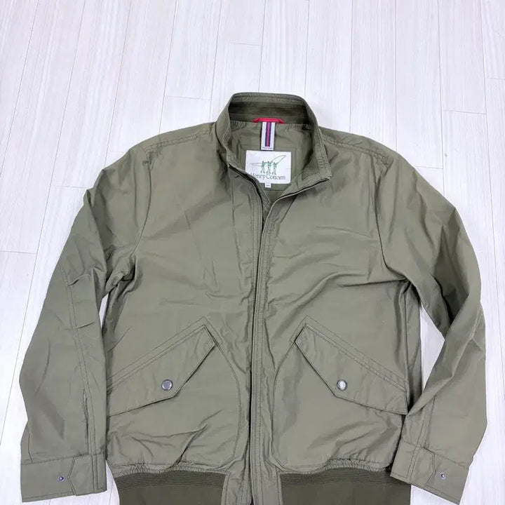 [BUNJANG] Henry Cotton Harrington Blouson Jumper Khaki Size 110 / 헨리코튼 해링턴 자켓 블루종 점퍼, 카키 110사이즈