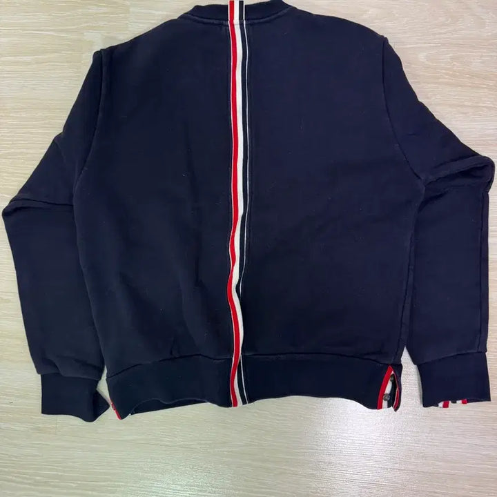 [BUNJANG] Thom Browne Back Tricolor Sweatshirt Navy Size 2 / 톰브라운 백삼선 네이비 맨투맨