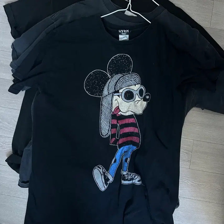 [BUNJANG] Kurt Cobain Printing Black T-Shirt Bundle Set / 커트 코베인 프린팅 블랙 반팔티 일괄