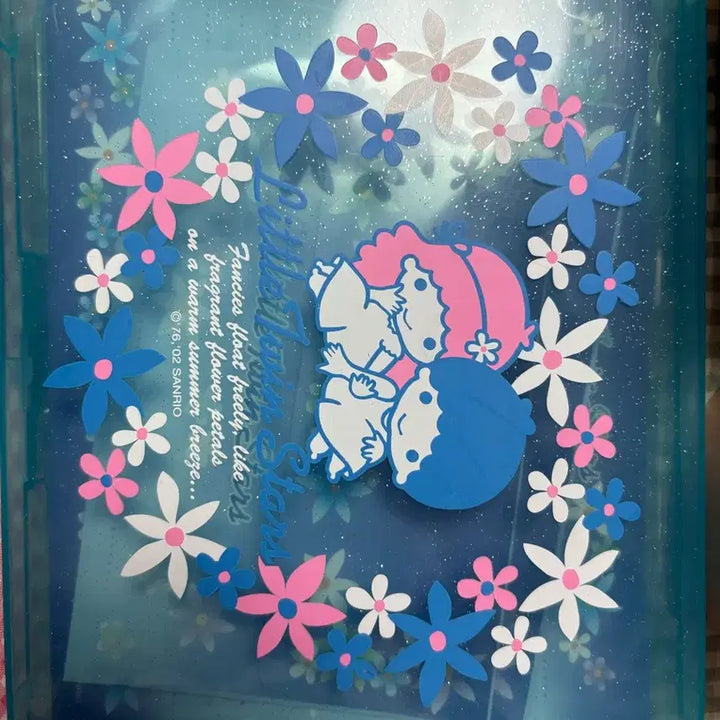 [BUNJANG] Little Twin Stars Retro Letter Set &amp; Case / 리틀트윈스타 레트로 편지지&amp;케이스 세트 2002년제품