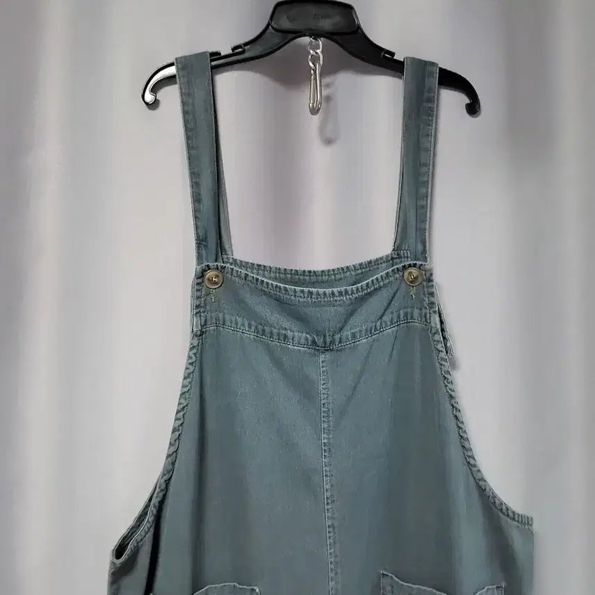 [BUNJANG] Denim Overalls (Lightweight) / 데님 멜빵바지(얇음)