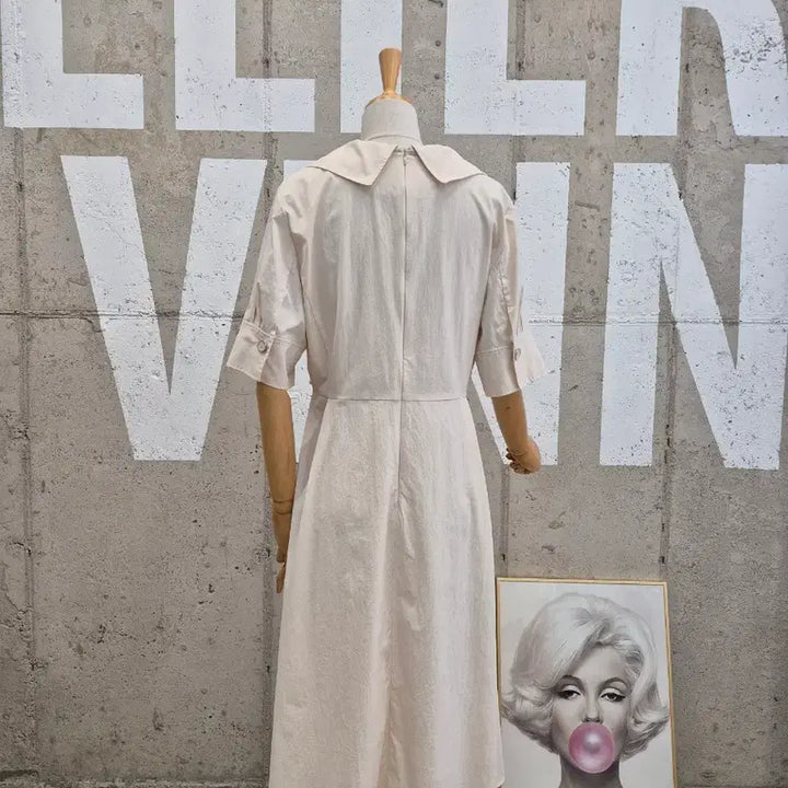 [BUNJANG] Roem Short-Sleeve Long Dress / 로엠 시원 반팔 롱원피스
