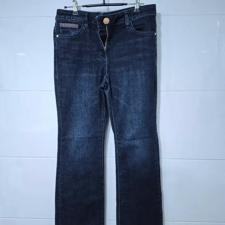 [BUNJANG] Karl Lagerfeld Dark Denim Bootcut Jeans / 칼라거필드 스판 다크 데님 부츠컷29