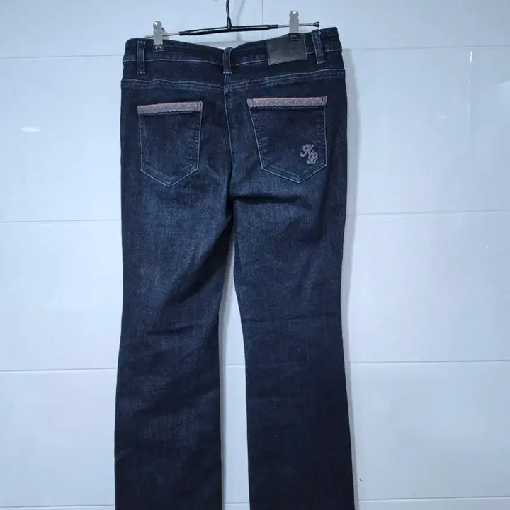 [BUNJANG] Karl Lagerfeld Dark Denim Bootcut Jeans / 칼라거필드 스판 다크 데님 부츠컷29