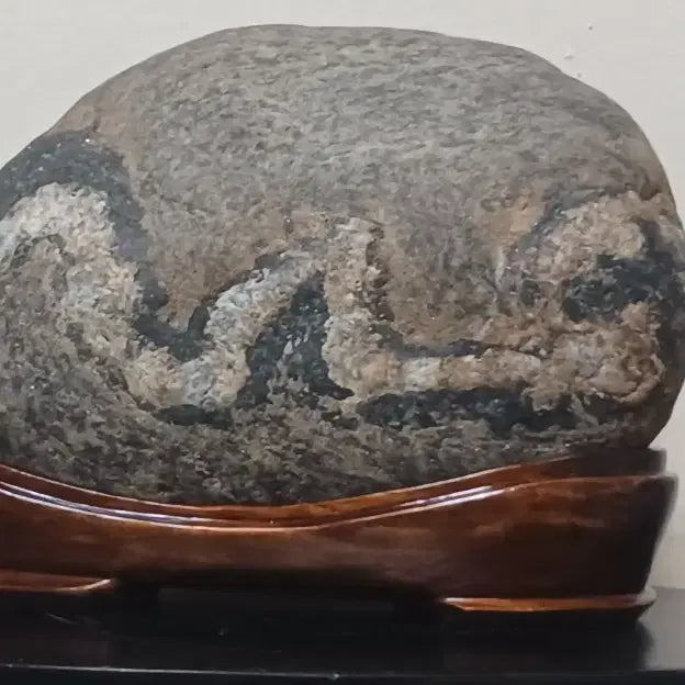 [BUNJANG] Namhangang Natural Stone Mountain Landscape Carving / 수석(산경/문양)