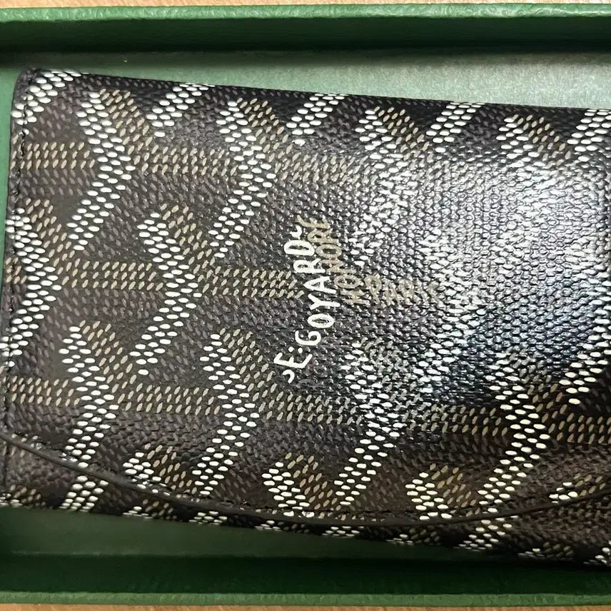 [BUNJANG] Goyard Black Bi-Fold Wallet / 고야드 블랙 반지갑