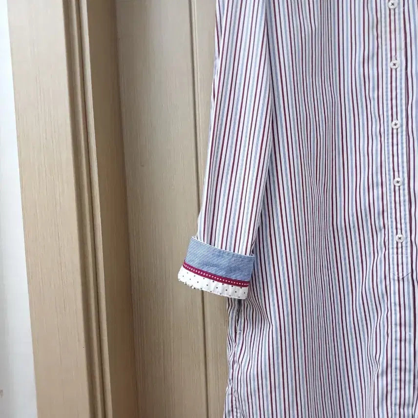 [BUNJANG] Hazzys Long Sleeve Shirt Dress / 헤지스 롱 셔츠
