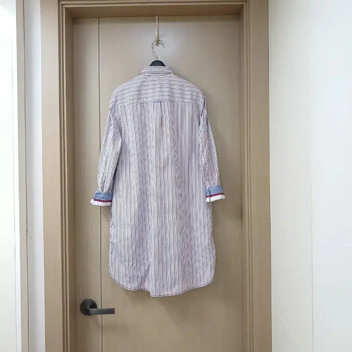 [BUNJANG] Hazzys Long Sleeve Shirt Dress / 헤지스 롱 셔츠