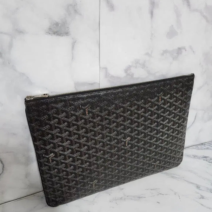 [BUNJANG] Goyard Senat Black Clutch Bag GM / 고야드 세나 블랙 클러치백 Gm