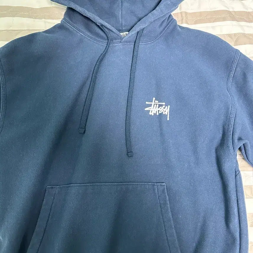 [BUNJANG] Stussy Navy Hoodie / 스투시 남색 후드티