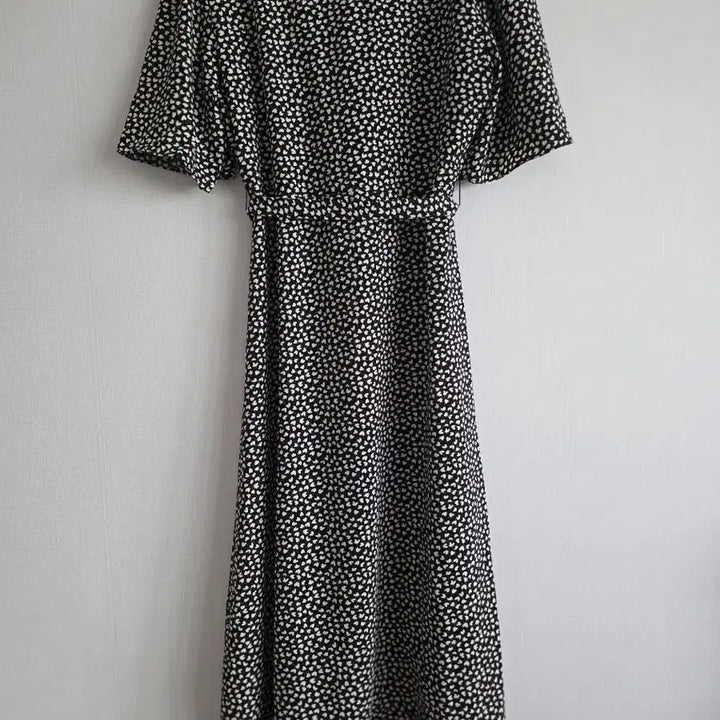 [BUNJANG] Flower Pattern Long Dress / 플라워 패턴 롱 원피스