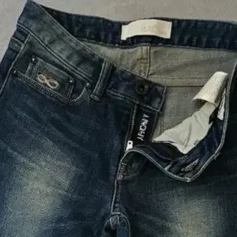 [BUNJANG] PLAC Premium ISKO Denim PONY Fit Jeans (Size 25) / PLAC 프리미엄 ISKO 데님 PONY핏 YKK지퍼 찢어진 25. 상태