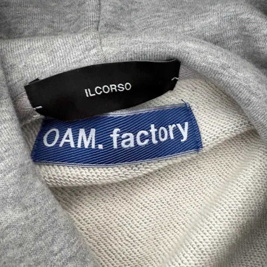 [BUNJANG] oam.factory X ILCORSO Contrast Shirring Hoodie XL / [oam.factory X ILCORSO] 콘트라스트 셔링 후드 팝니다-