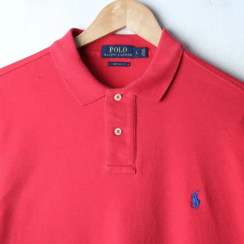 [BUNJANG] Polo Ralph Lauren Short Sleeve Polo Shirt / (L-2XL) 폴로 랄프로렌 반팔 카라 티셔츠 작은데미지-76BC