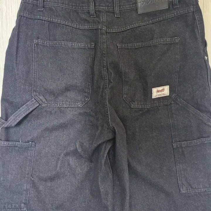 [BUNJANG] Black Denim Bermuda Shorts / 검정 청 버뮤다 팝니다.